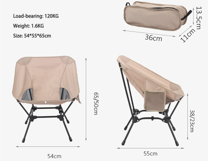 Camp Stool With Backrest